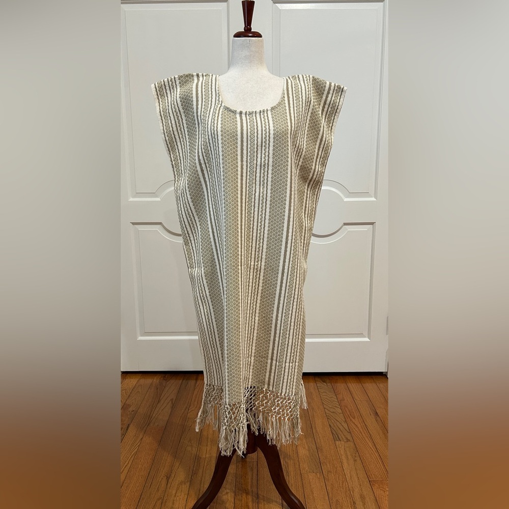 Pedal loom Mexican Dress! Summer Dress! Huipil style!